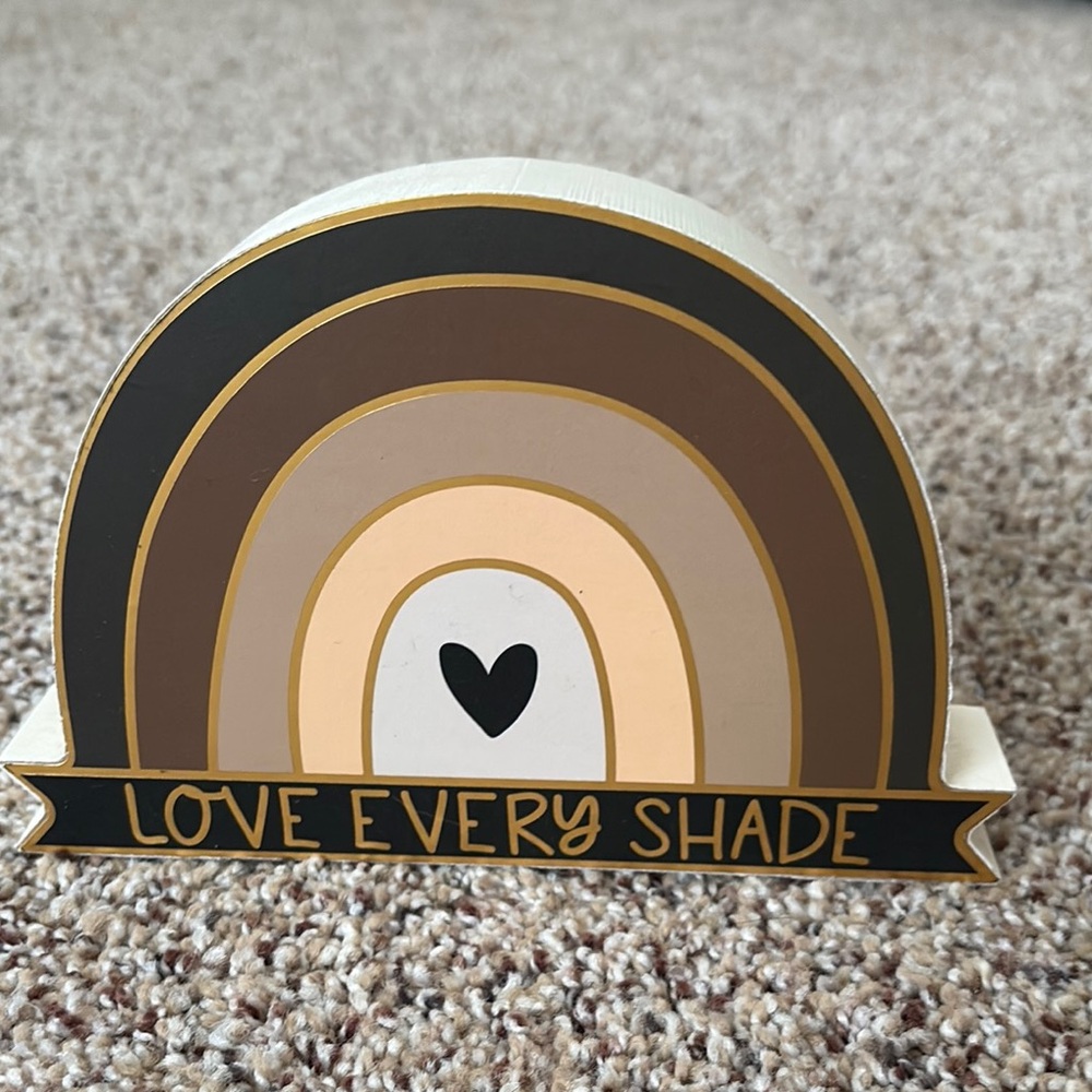 Love Every Shade Rainbow Decor